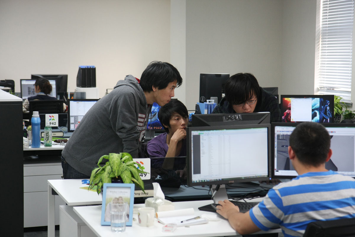 Ningbo Studio at work